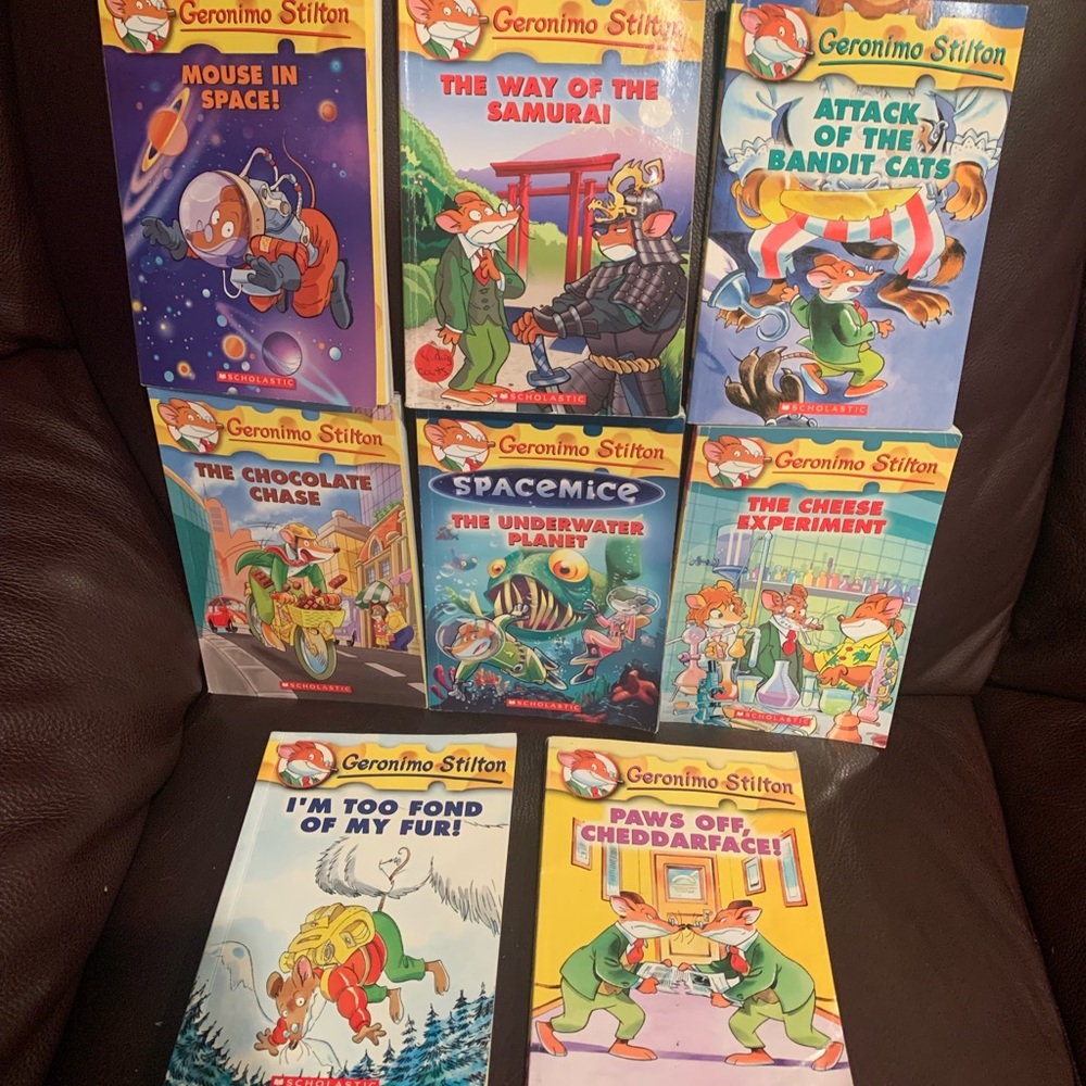 8 books